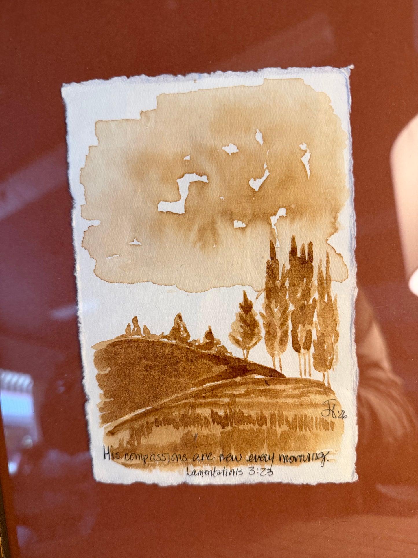 "His compassions are new every morning" | Julie Huggins