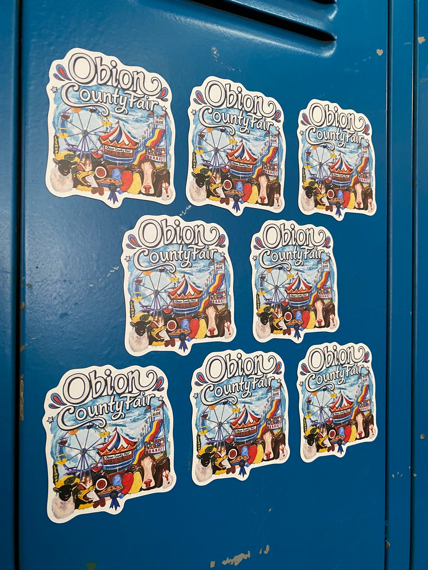 Obion County Fair Magnet
