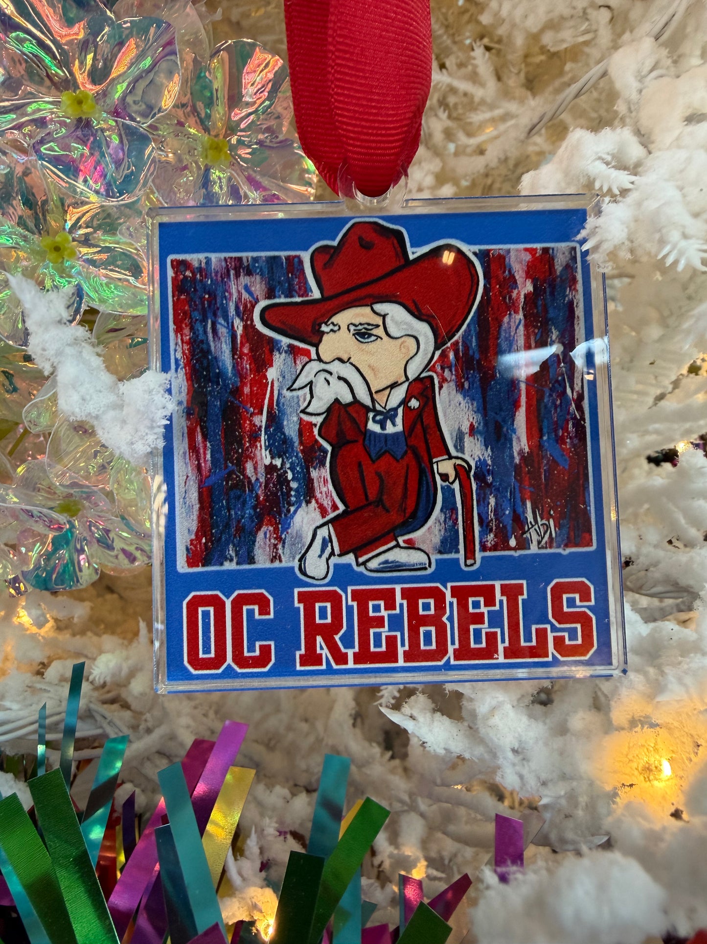 OC Rebels Acrylic Ornament