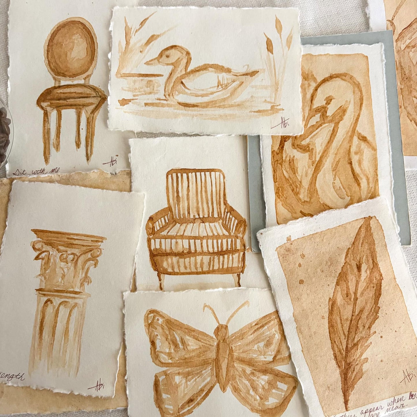 Coffee Painting Class