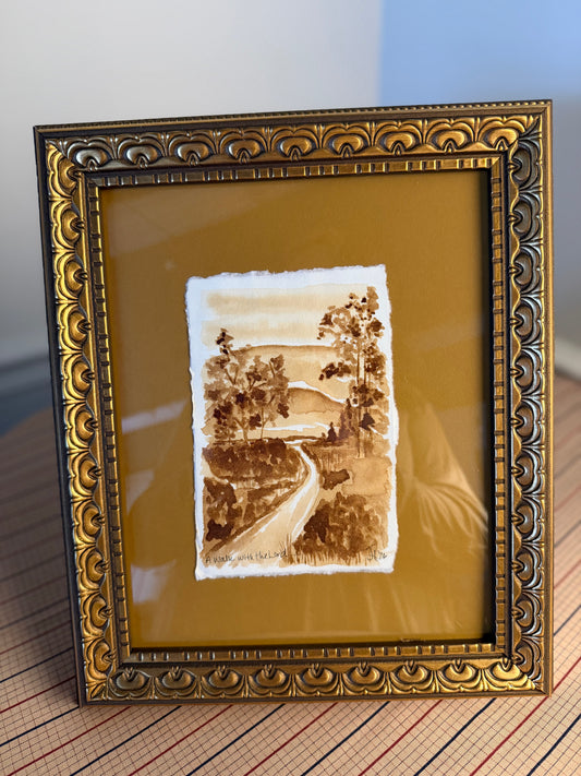 "A Walk with the Lord"  | Julie Huggins