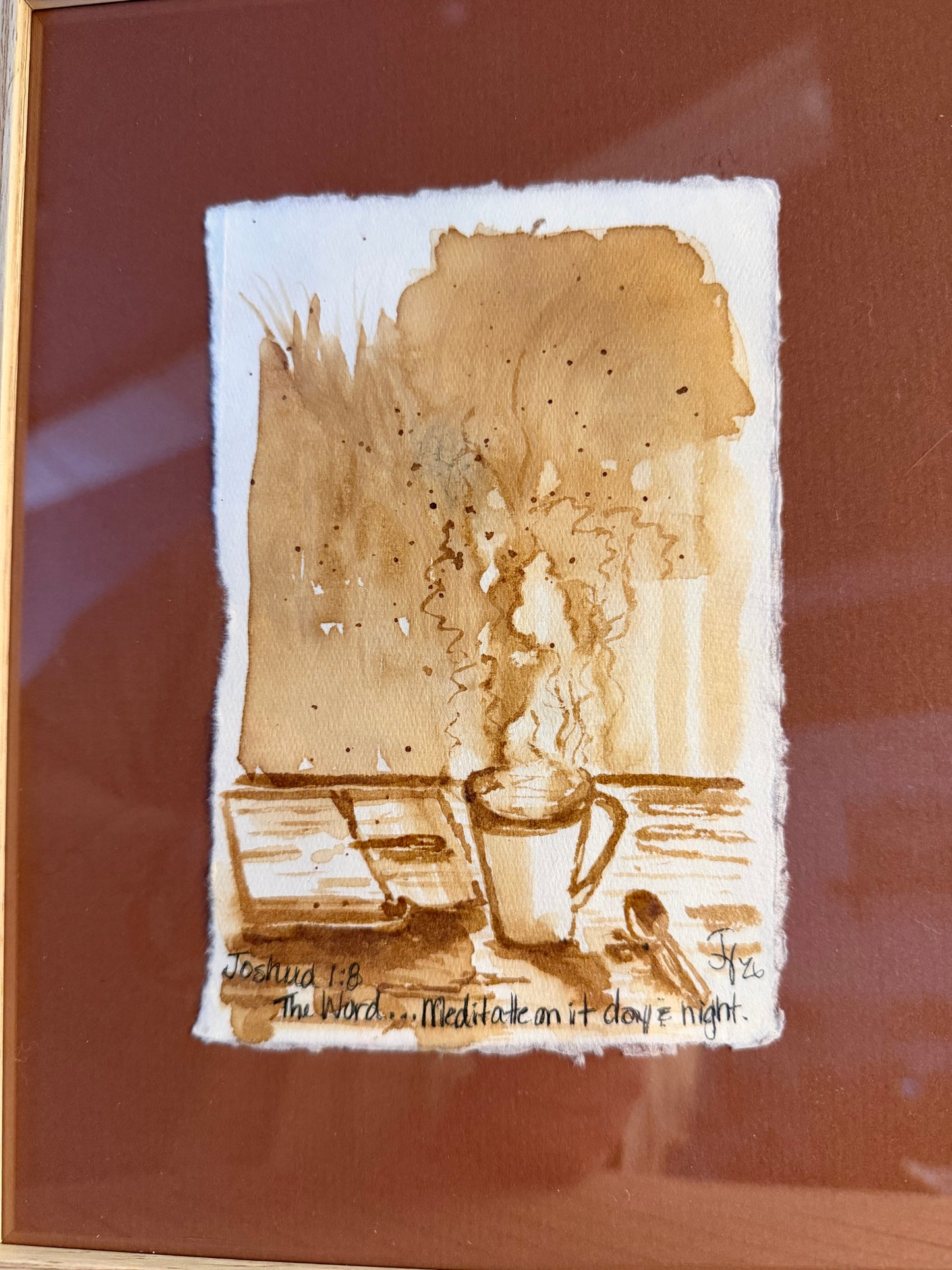 "The Word.... Meditate on it daily"  | Julie Huggins