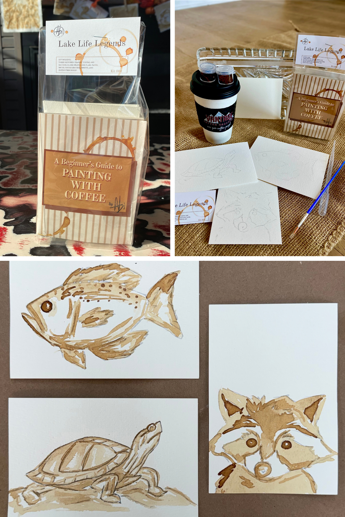 Coffee Painting Kit