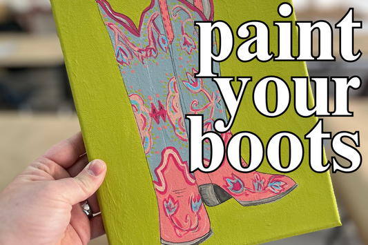 Paint your boots