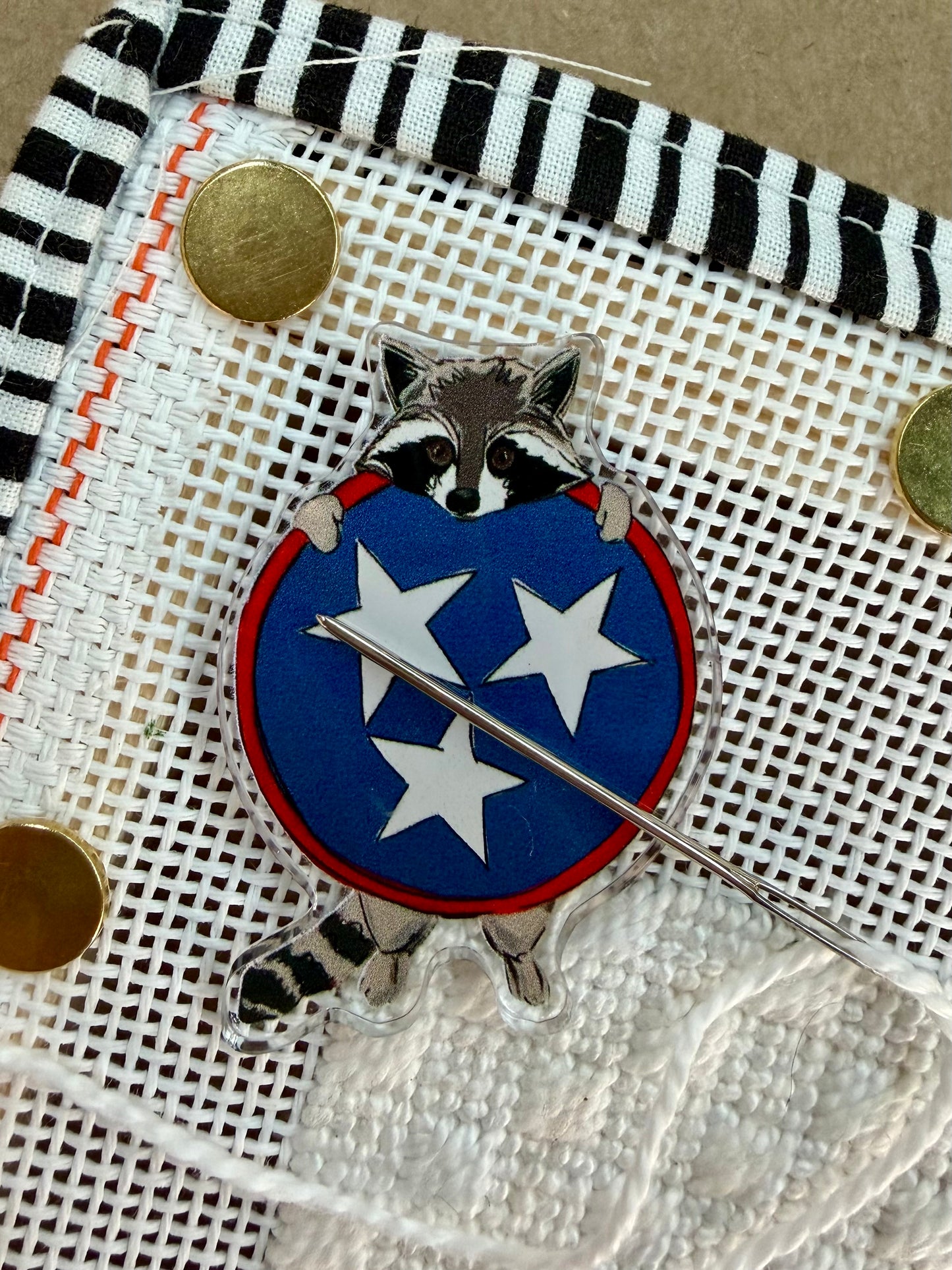 Tennessee Trash Panda (Raccoon) Needle Minder