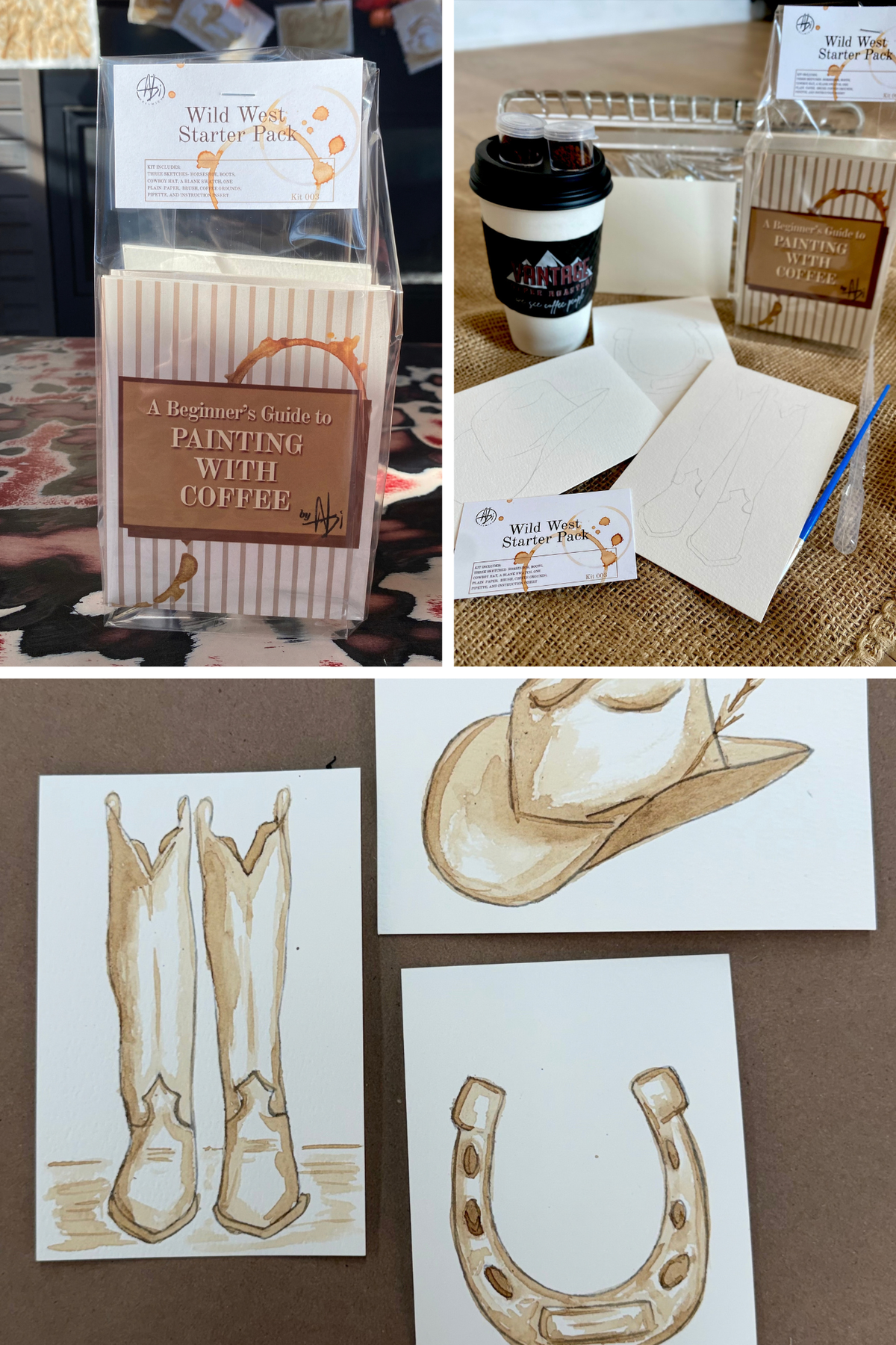 Coffee Painting Kit