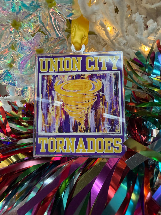 Union City Tornado Acrylic Ornament