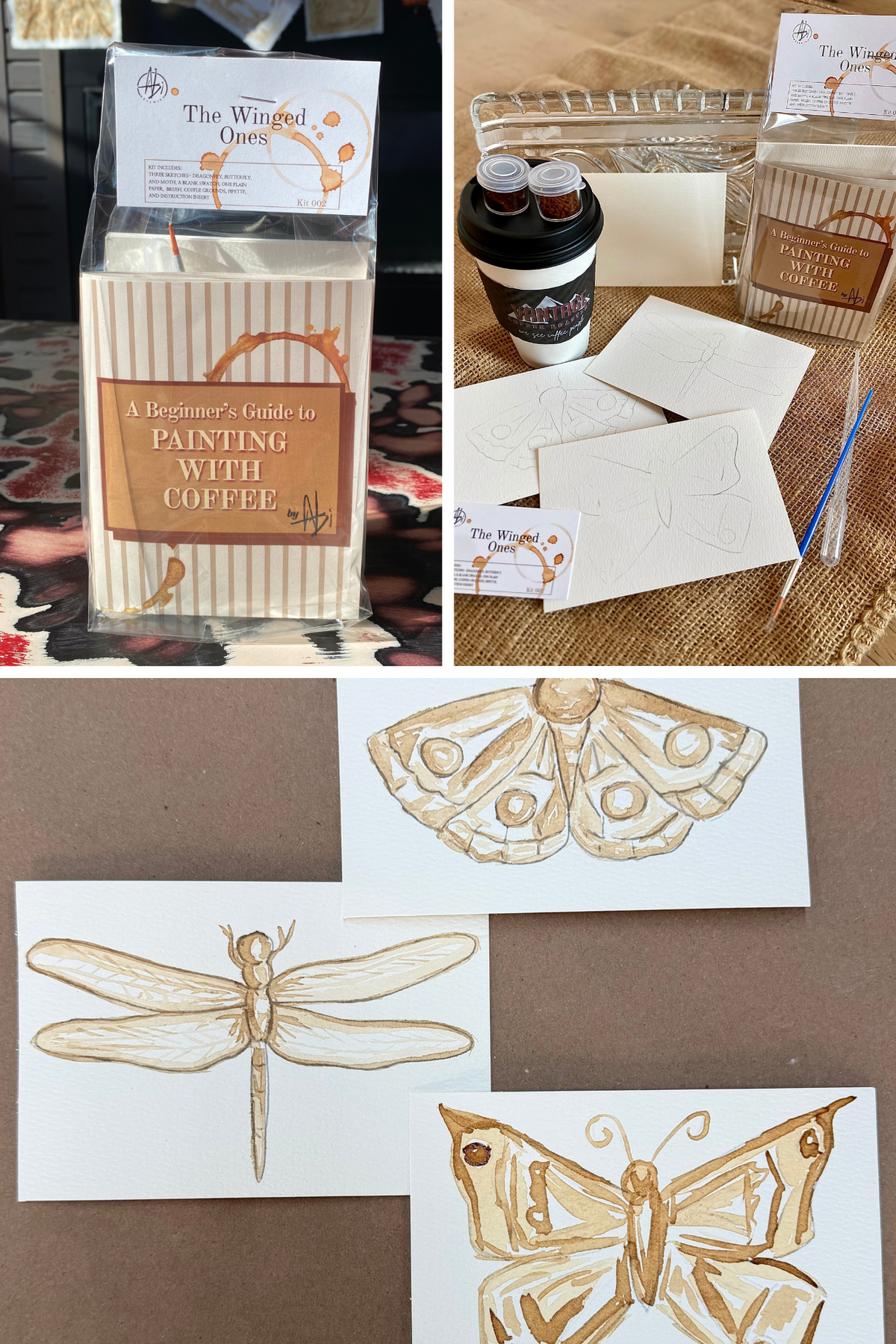 Coffee Painting Kit