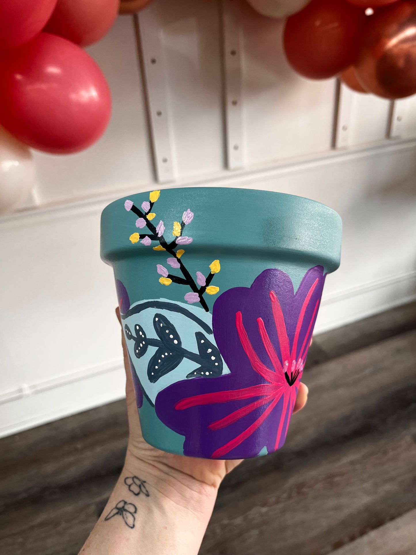 Paint a Flower Pot