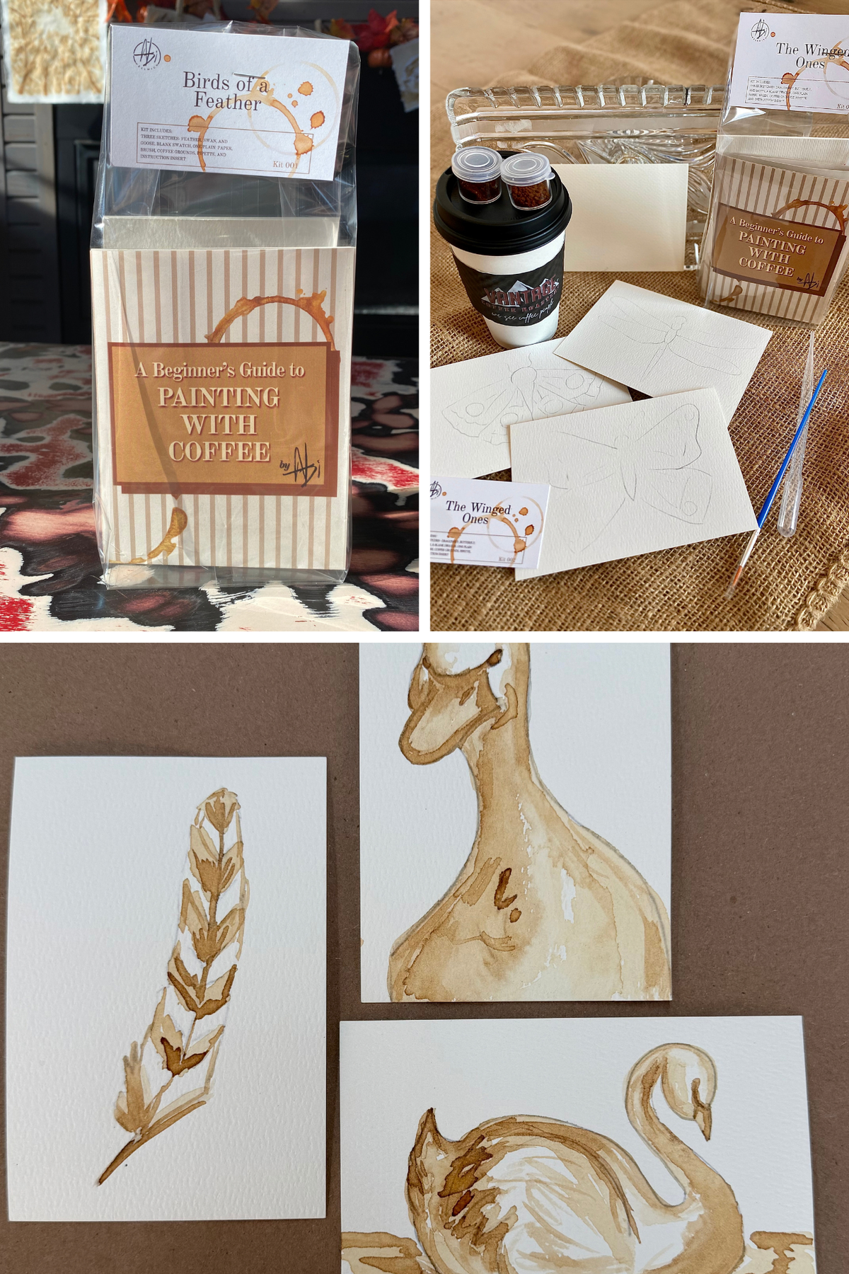 Coffee Painting Kit
