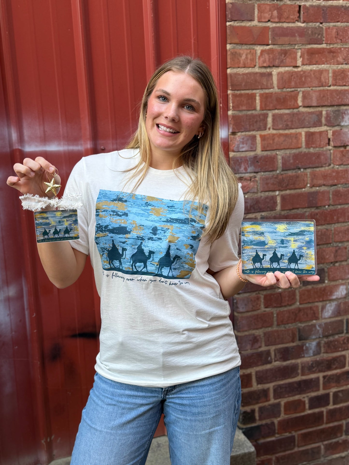 Faith Acrylic 5x7 Shelf Setter