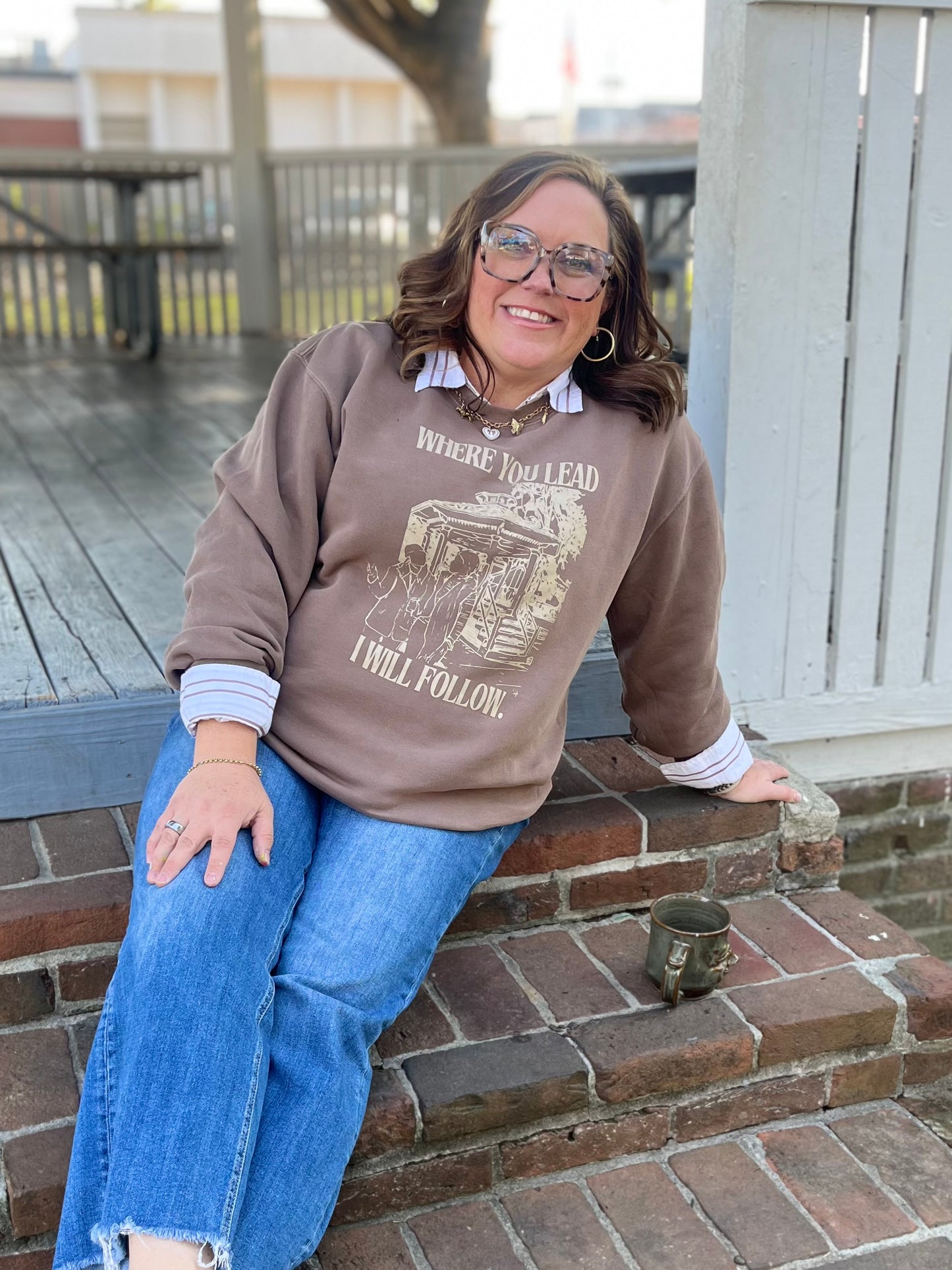 Where You Lead Sweat Shirt