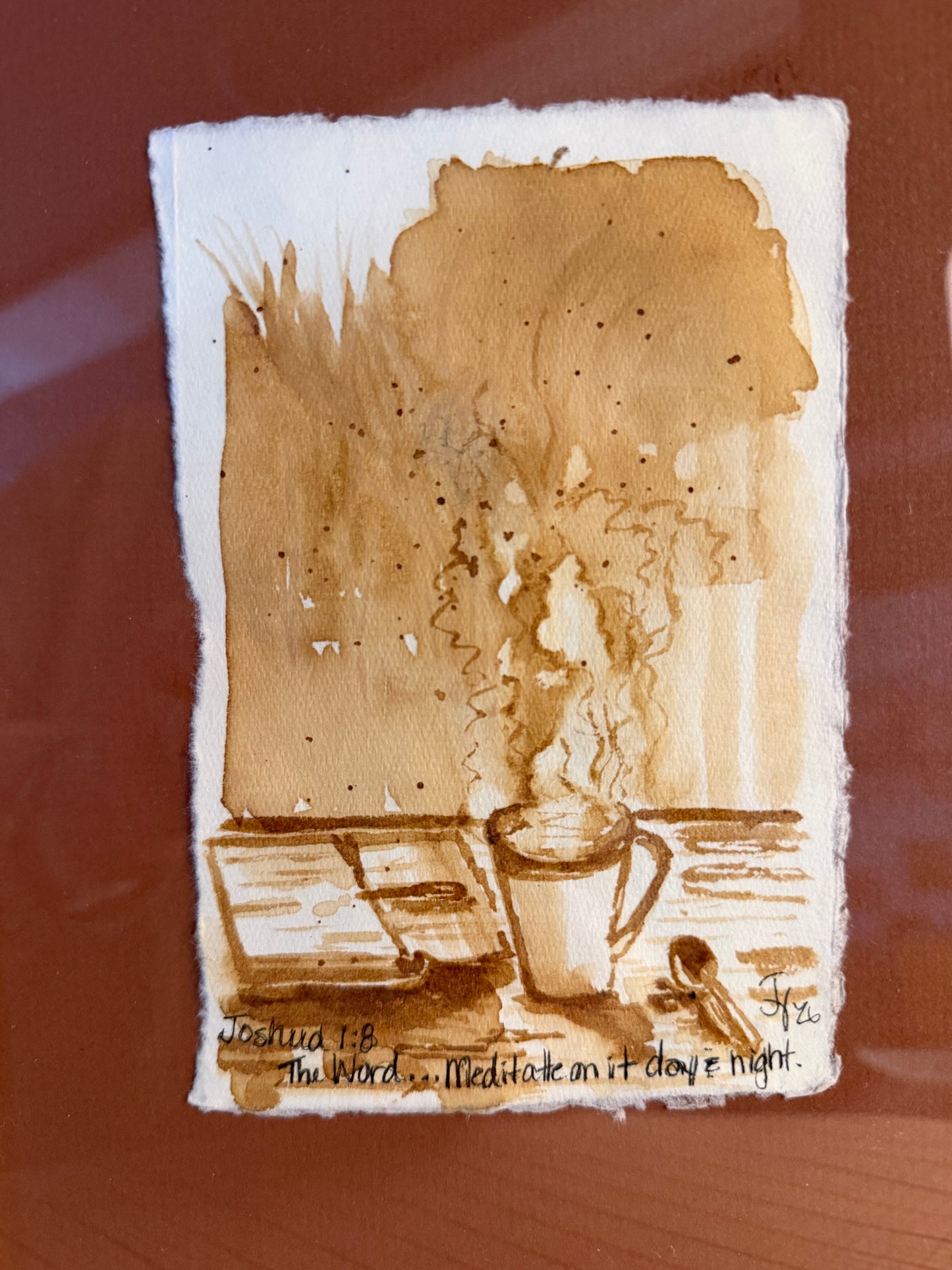 "The Word.... Meditate on it daily"  | Julie Huggins