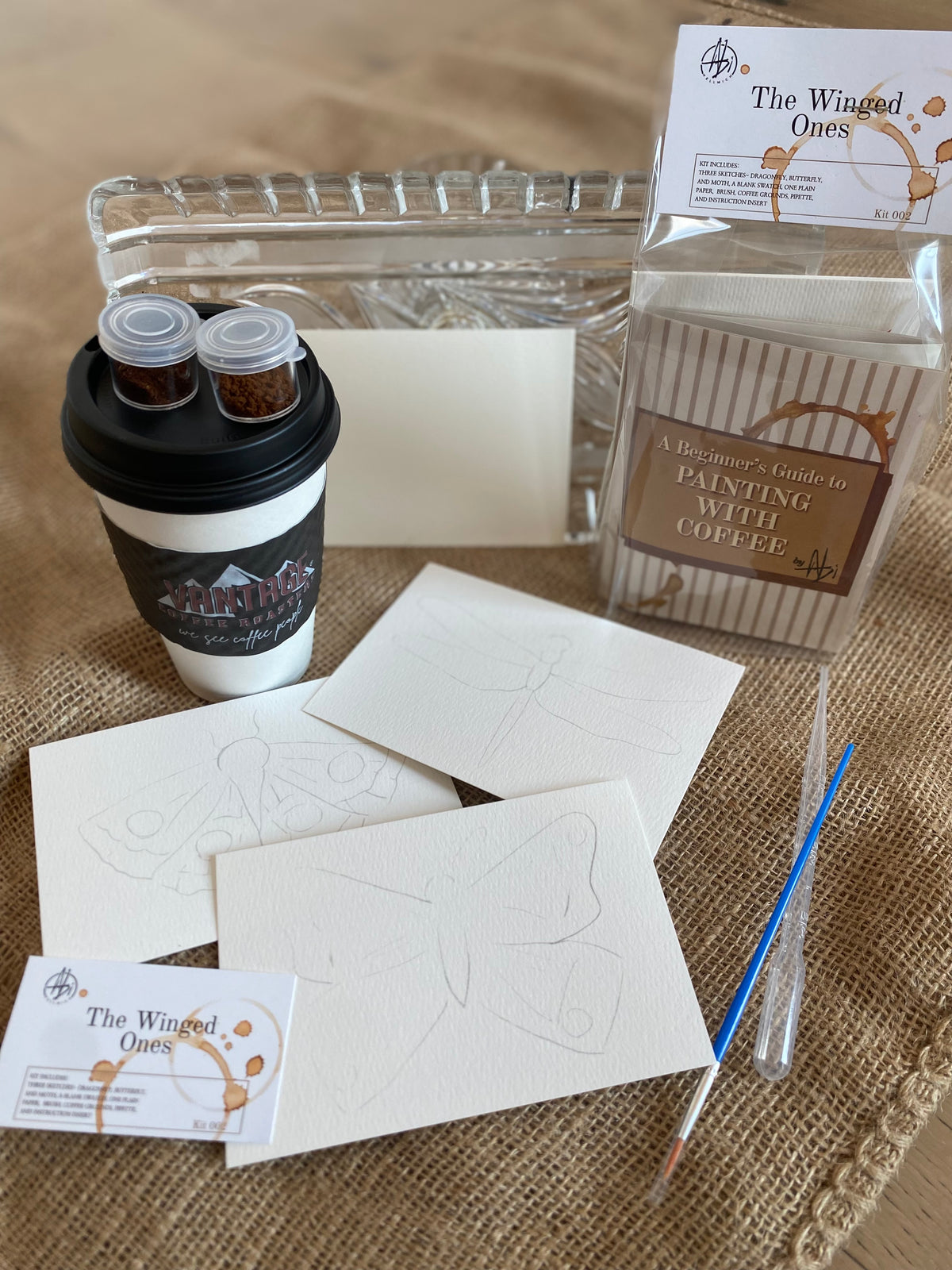 Coffee Painting Kit