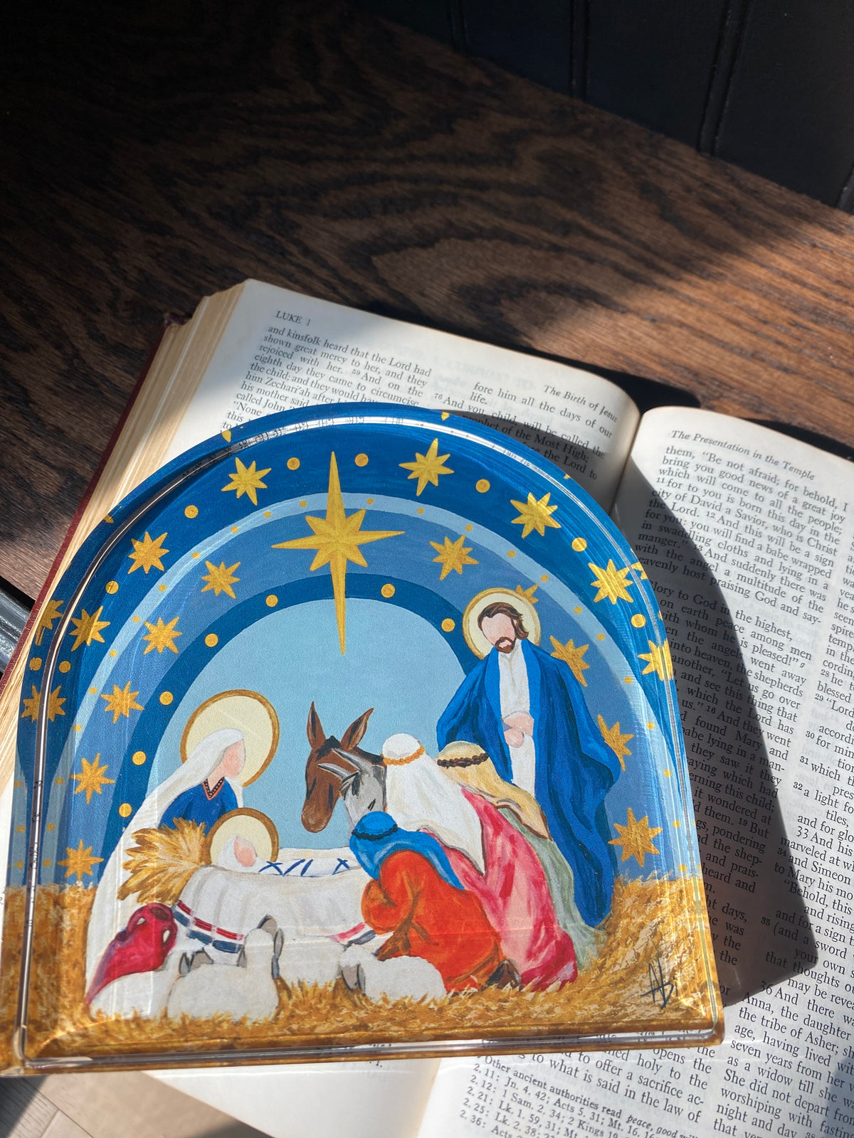 Nativity Acrylic Shelfie
