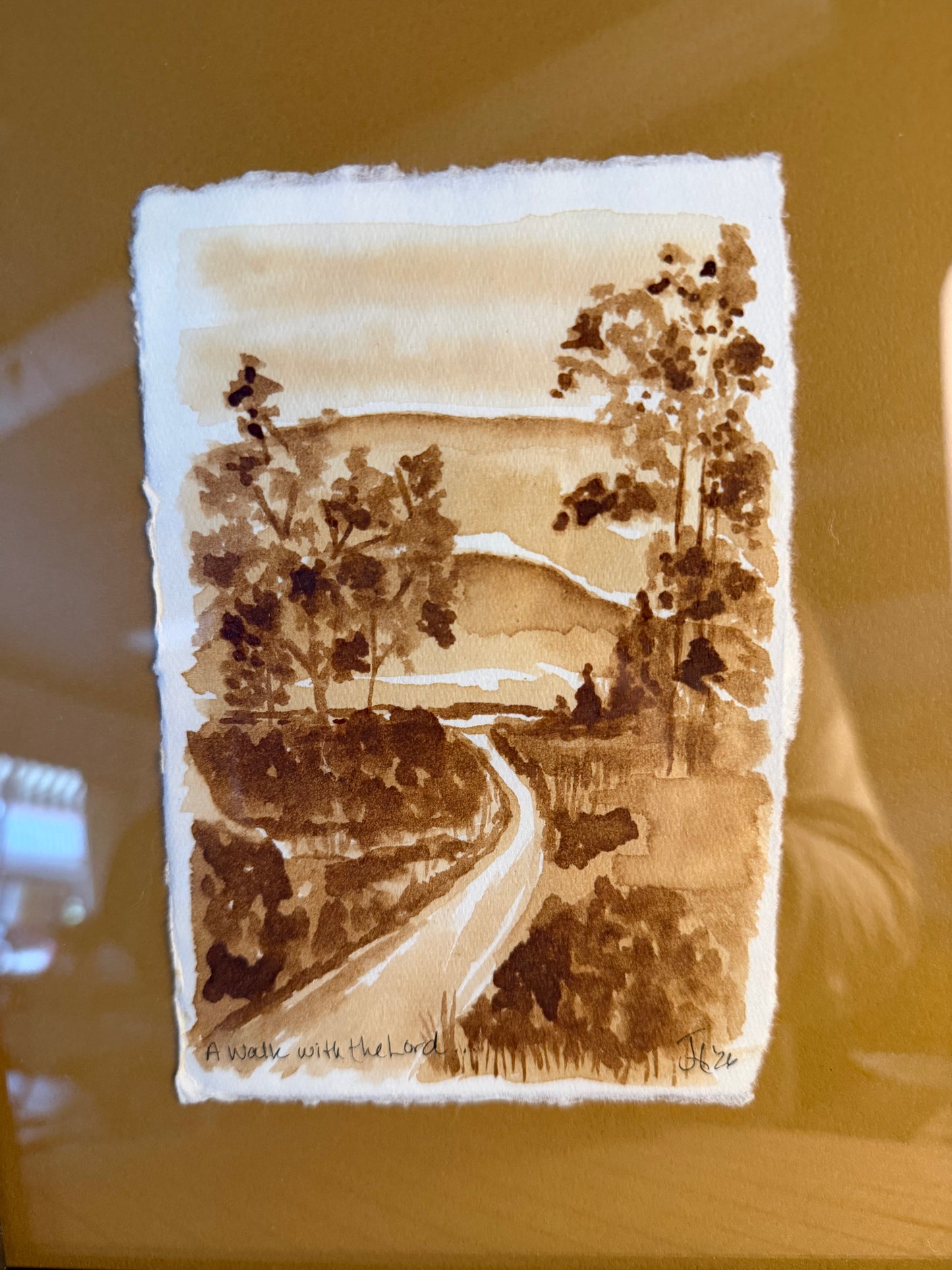 "A Walk with the Lord"  | Julie Huggins