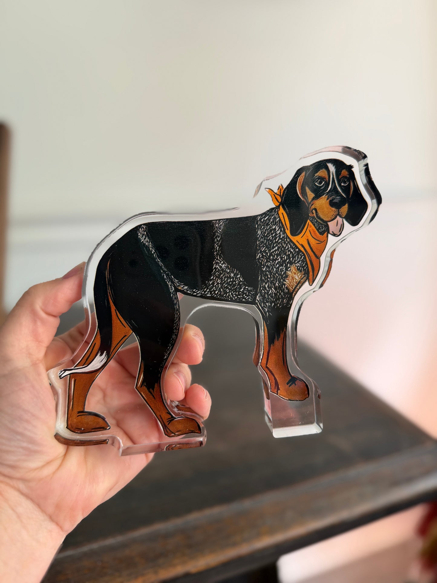 Smokeshow Hound Dog Acyrlic Cutout