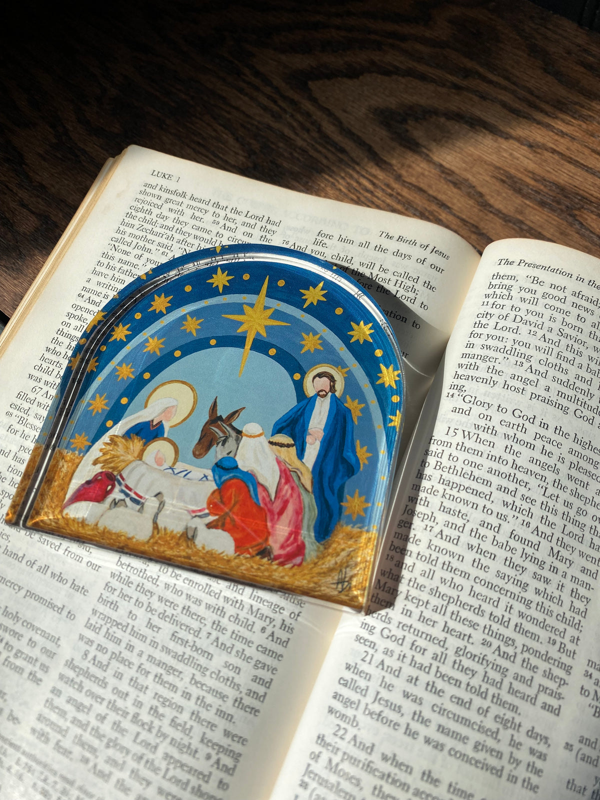 Nativity Acrylic Shelfie