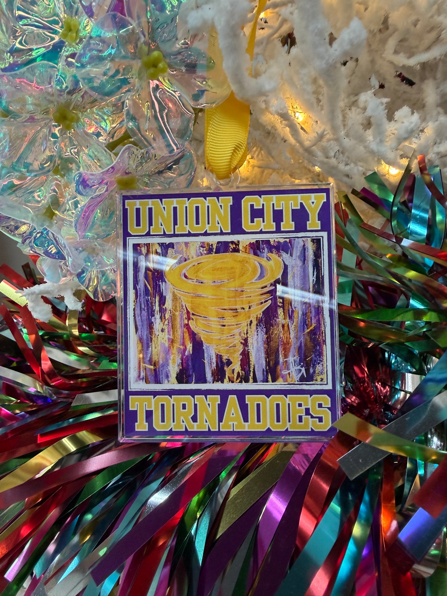 Union City Tornado Acrylic Ornament