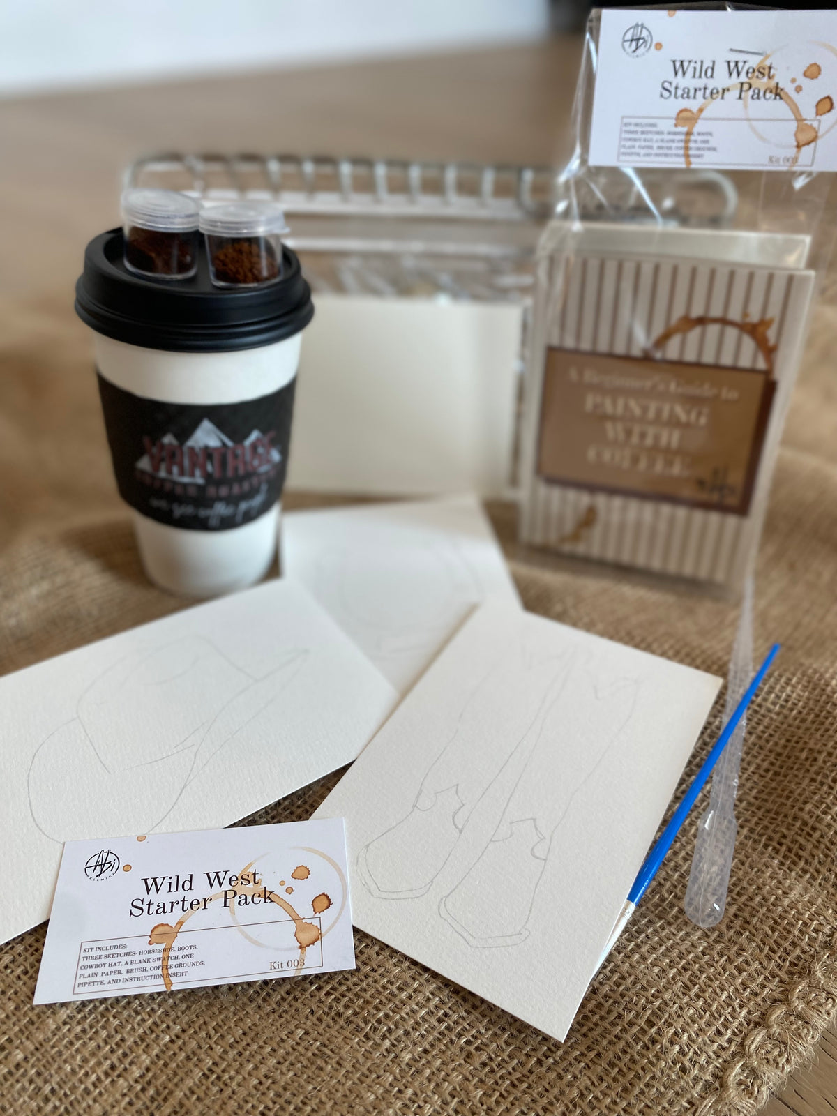 Coffee Painting Kit