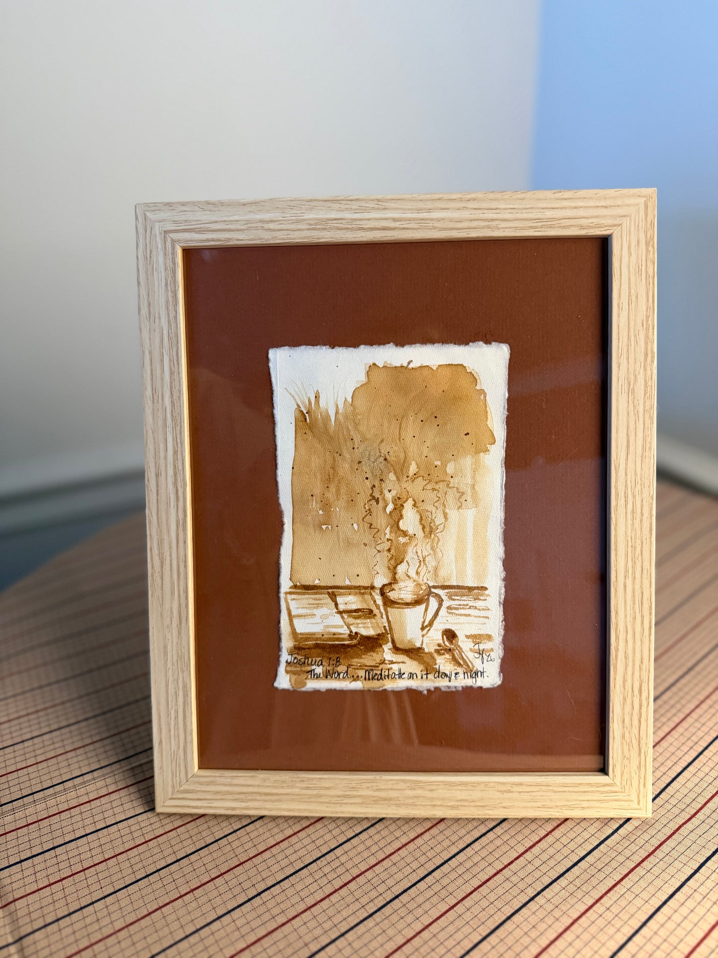 "The Word.... Meditate on it daily"  | Julie Huggins