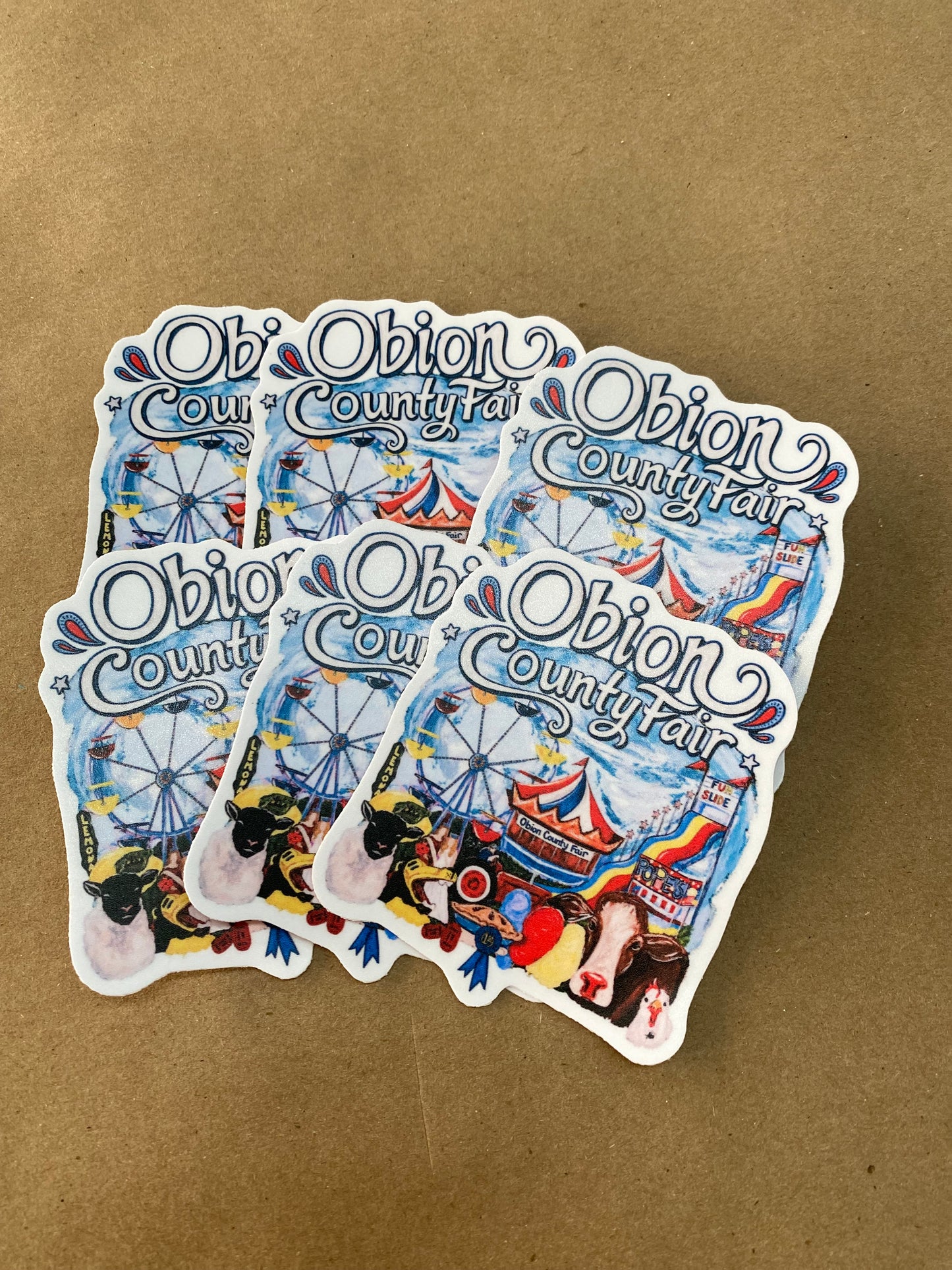 Obion County Fair Vinyl Sticker
