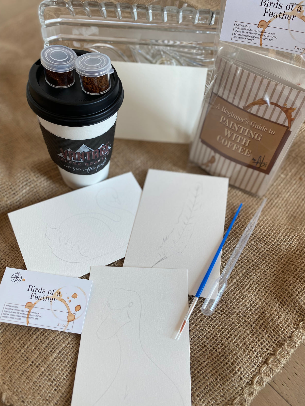 Coffee Painting Kit