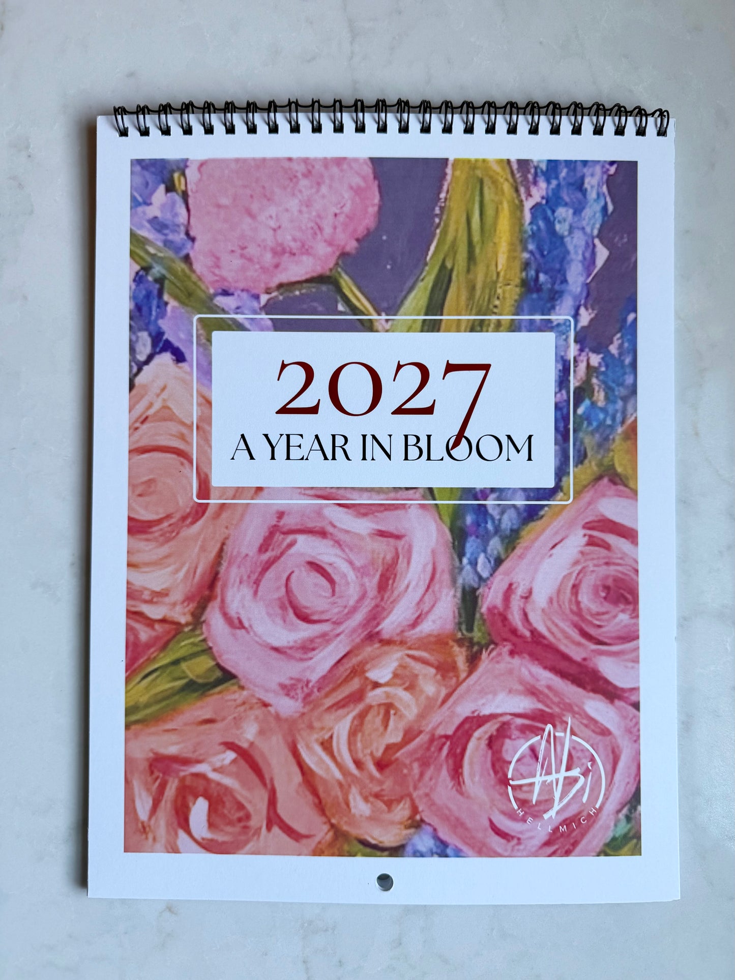 2027 A Year in Bloom Calendar