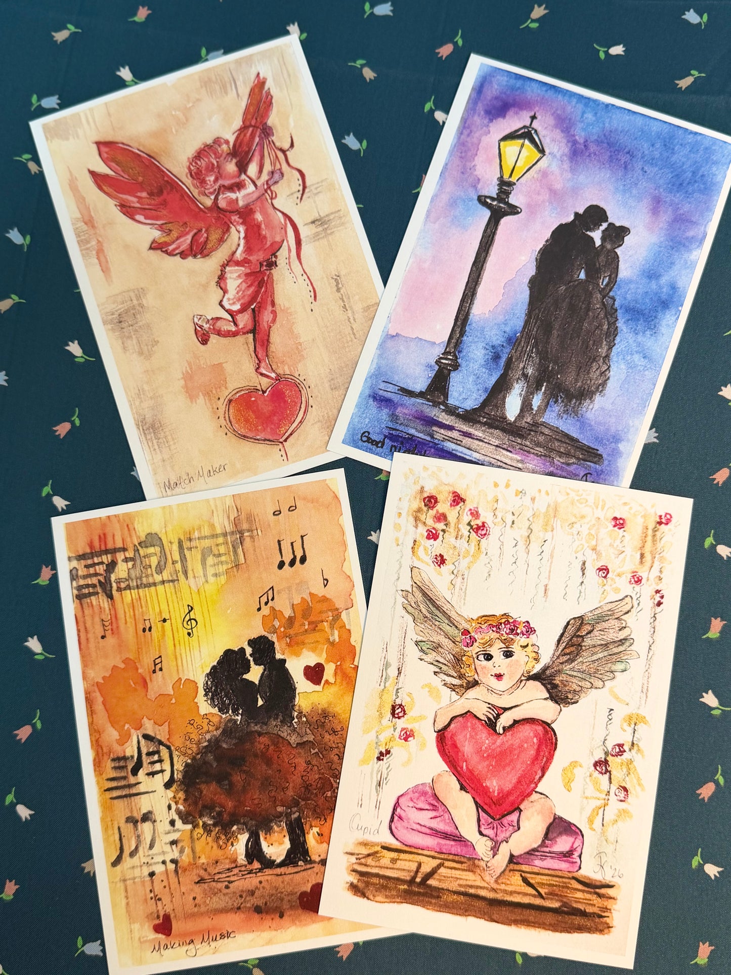 Julie Huggins Valentine’s Day Card Sets (Exclusive Collection)