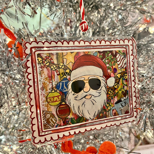 It’s Giving. Santa Acrylic Ornament