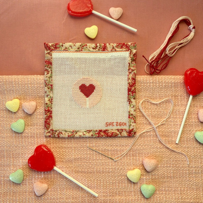 Galentines Beginner Needlepoint Class with Holly Seng