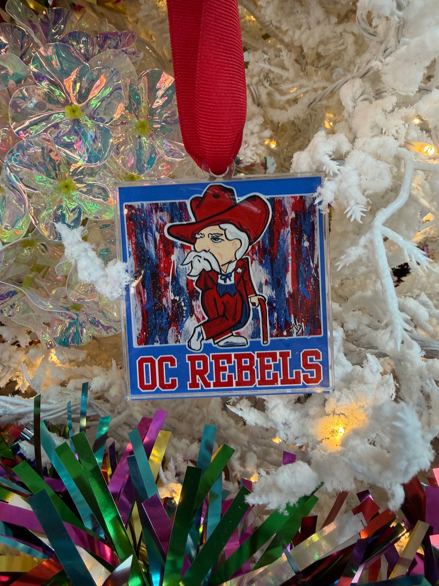 OC Rebels Acrylic Ornament