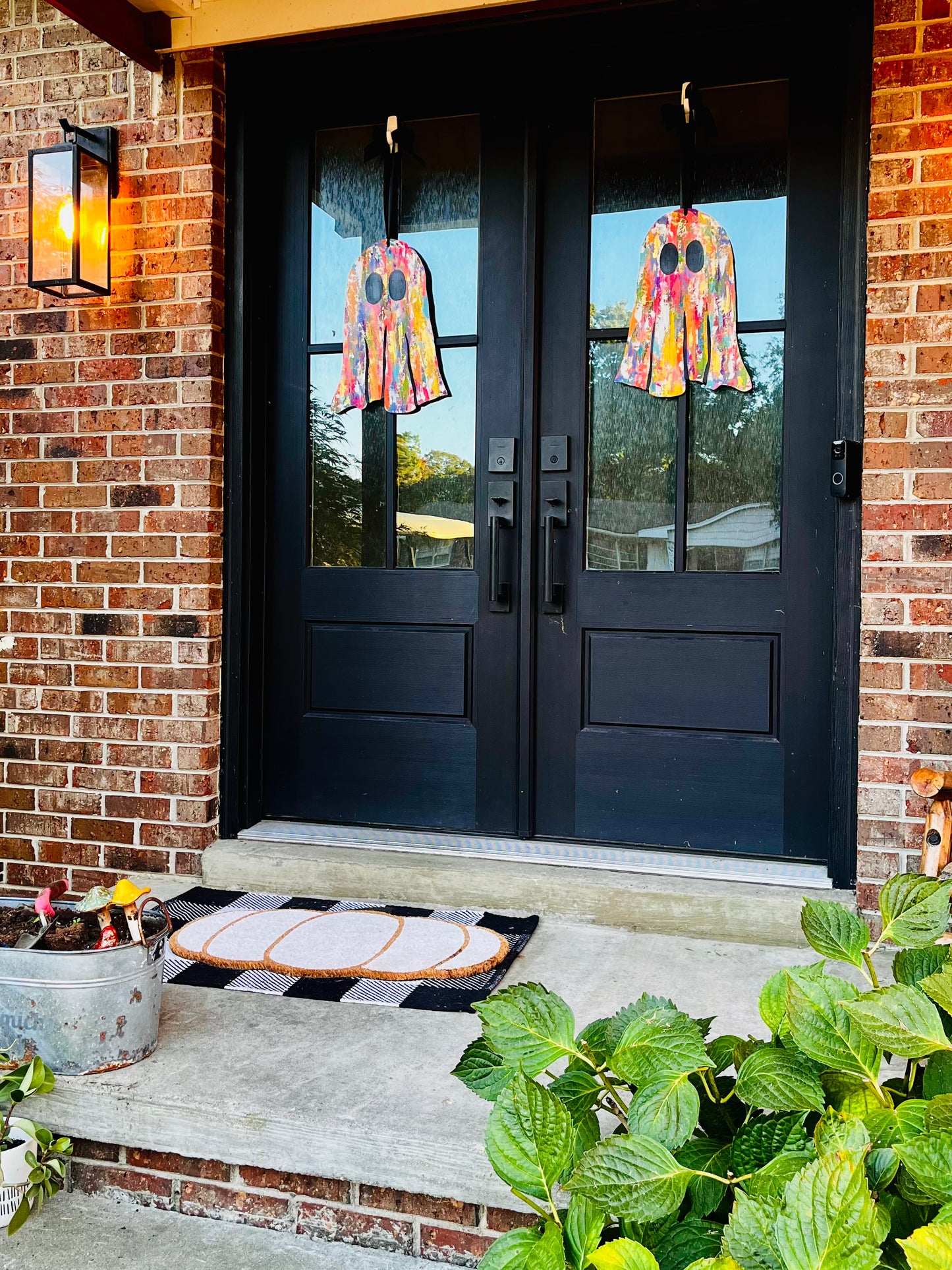 Fall Color Streak Door Hanger Class
