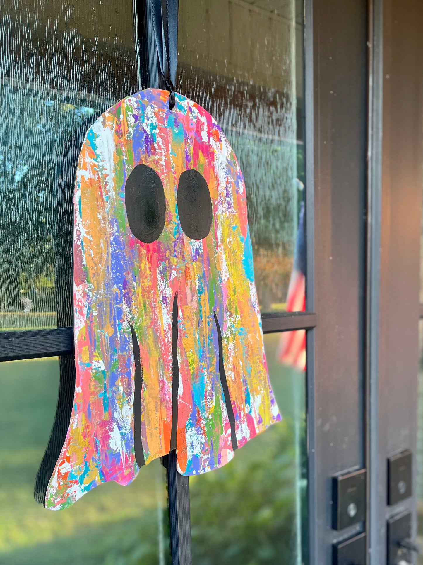 Fall Color Streak Door Hanger Class