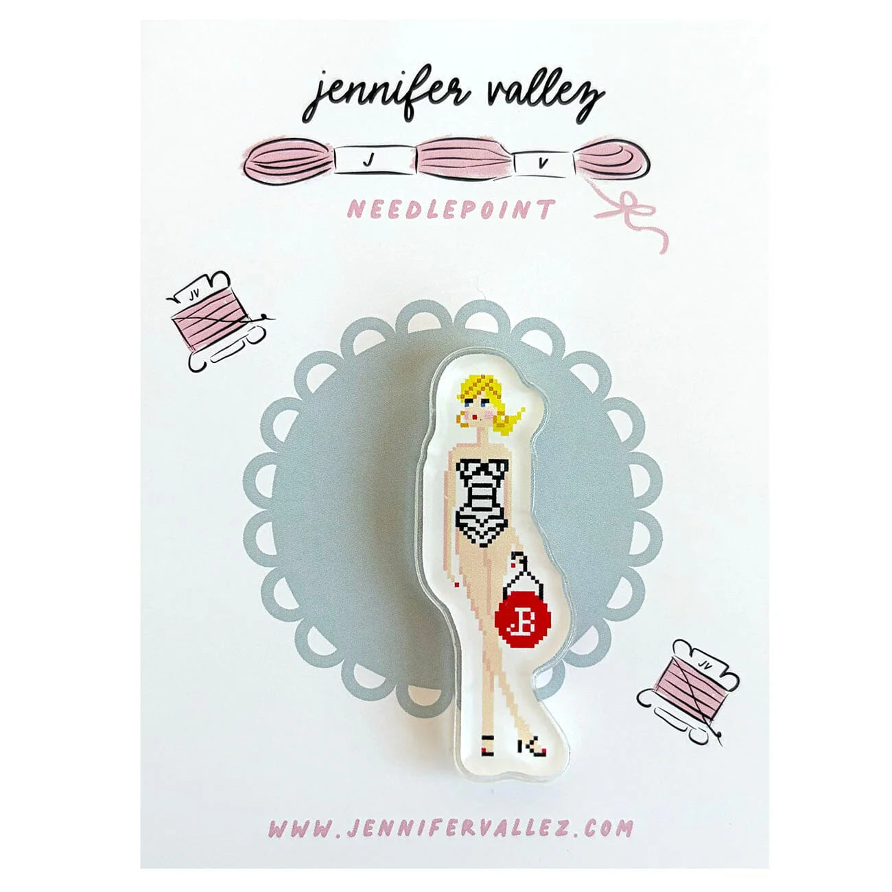 Barbie Needle minder - Jennifer Vallez